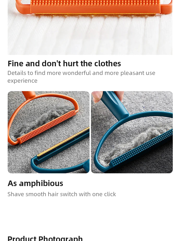 Portable Clothes Lint Roller Remover Lint Fabric Shaver, Removes Pet Hair Lint Particles From Clothes Cleaning Tool
