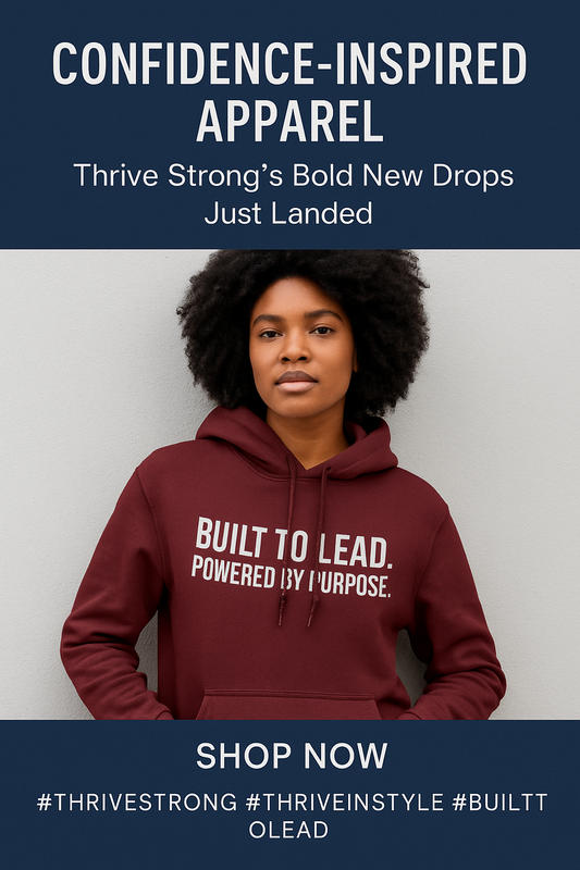 Built to Lead Unisex Hoodie – Empowerment Edition