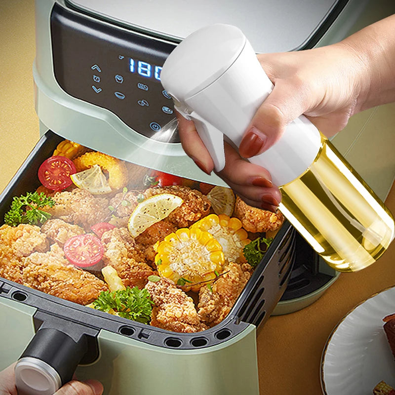 200/300/500ml Oil Spray Bottle BBQ Cooking Olive Oil Sprayer Kitchen Baking Oil Spray Empty Bottle Vinegar Bottle Dispenser