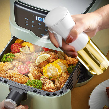 200/300/500ml Oil Spray Bottle BBQ Cooking Olive Oil Sprayer Kitchen Baking Oil Spray Empty Bottle Vinegar Bottle Dispenser